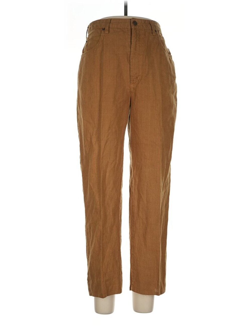 Banana Republic Safari Travel Company linen pants in brown/gold size 6